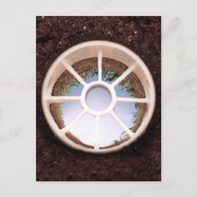 Golf Hole Postkarte (Vorderseite)