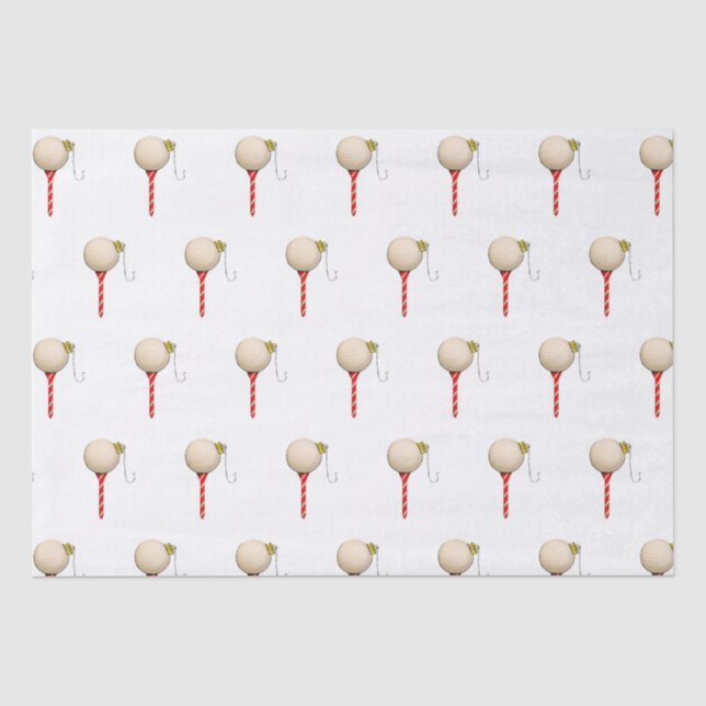 Golf Holiday Geschenkideen Seidenpapier (Vorderseite)
