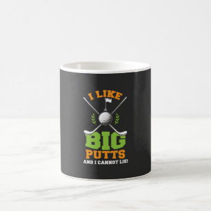 Golf - Ich mag große Putts Kaffeetasse