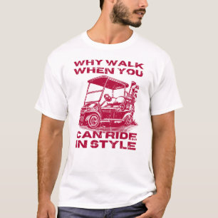 Golf im Stil Funny Golf Cart T-Shirt