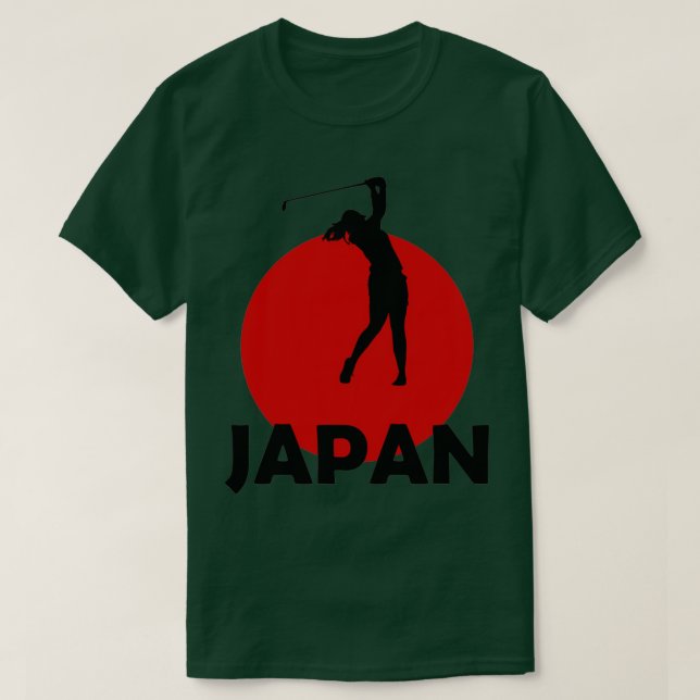 Golf in Japan T-Shirt (Design vorne)