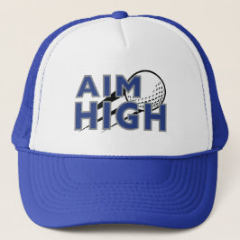 Golf Infusion "AIM HIGH" Golf Trucker Hat Truckerkappe