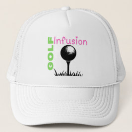 Golf Infusion Einzigartiges Design, trendig Truckerkappe