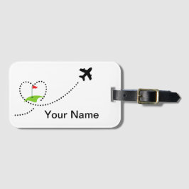 Golf Infusion für Reisende Gepäckanhänger