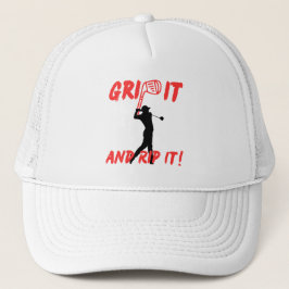 Golf Infusion "Grip It and Rip It" Golf Truckerkappe