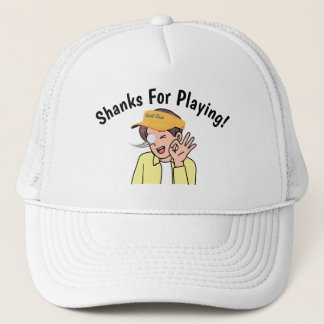 Golf Infusion "Shanks For Playing!" Golfer's Truckerkappe