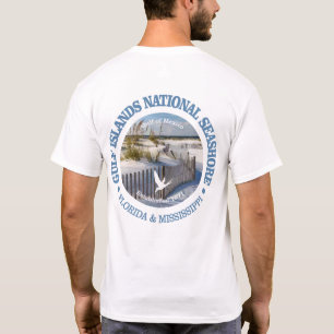Golf-Insel-Staatsangehörig-Küste T-Shirt