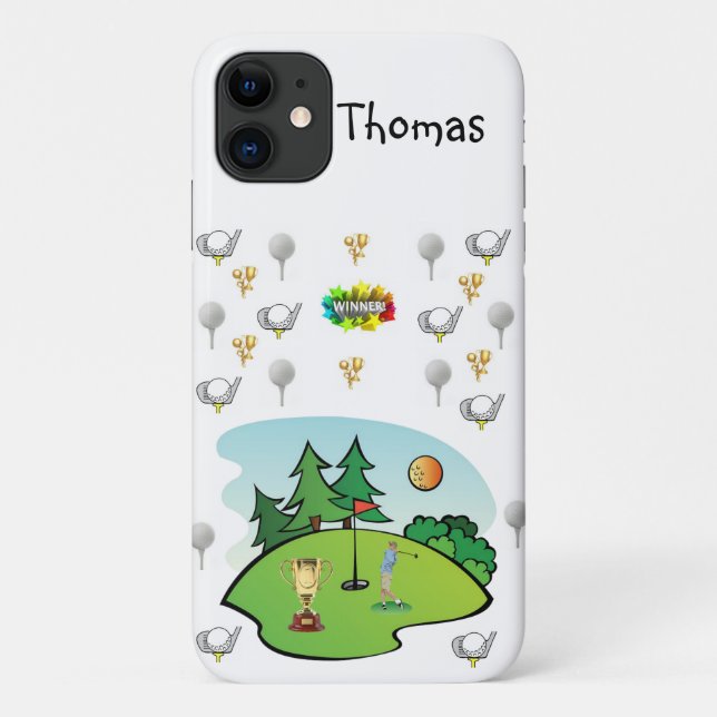Golf-iPhone-Hülle Case-Mate iPhone Hülle (Rückseite)