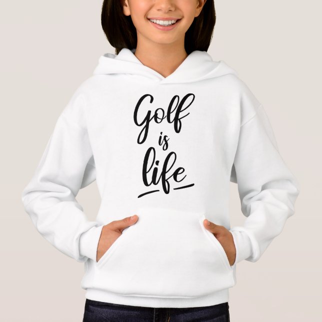 Golf is life hoodie (Vorderseite)