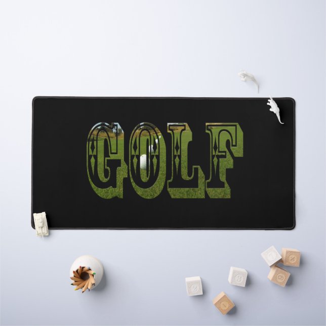 Golf ist das Wort, Schreibtischmatte (Kindertisch)