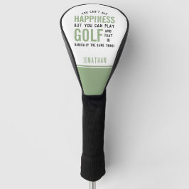 Golf ist Glück Funny Golf Lover Geschenke Golf Headcover