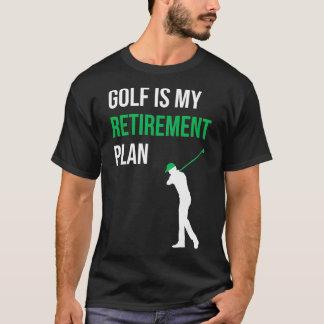 Golf ist mein Plan Golfer Funny Golf Mama T-Shirt