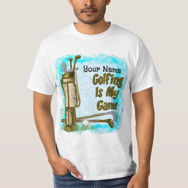 Golf ist mein Spiel T-Shirt (Vorderseite)