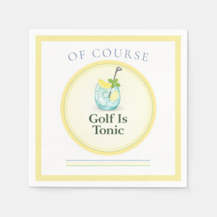 Golf ist Tonic Golf-Themenparty-Dekoration Serviette