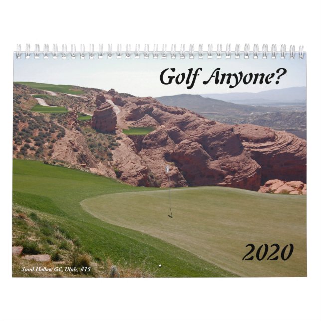 Golf jedermann kalender (Titelbild)
