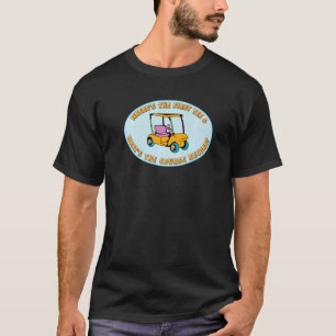 Golf Joke Spaß Erster Golfplatz Rekord 1. 2. T-Shirt