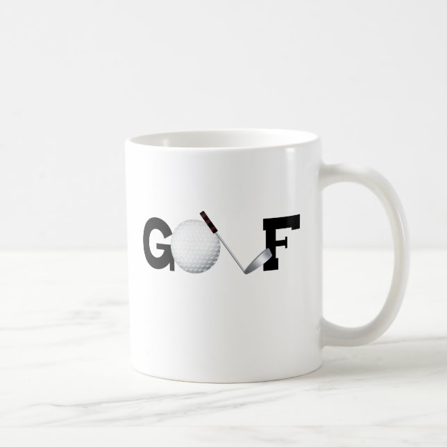 Golf Kaffeetasse (Rechts)