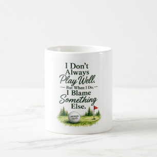 Golf Kaffeetasse Golfer Humor Geschenk Golf Sprüch