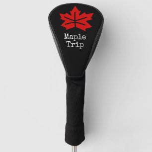 Golf Kanada mit Ahorn verlassen für Kanadier Headcover