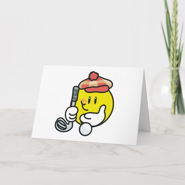 Golf Karte (Vorderseite)