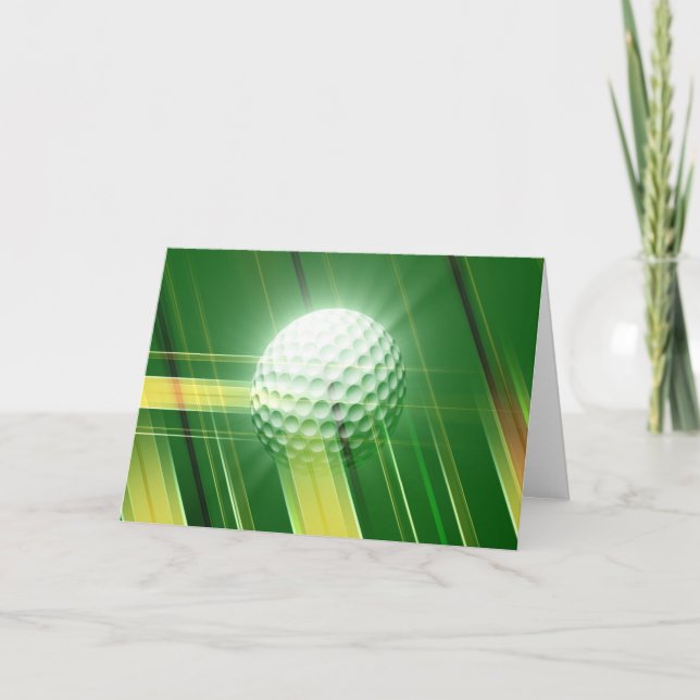 Golf Karte (Vorderseite)