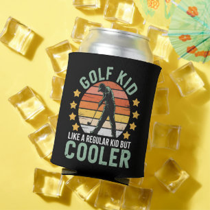 Golf Kids Lustig Junger Golfer & Golf Liebhaber Ge Dosenkühler