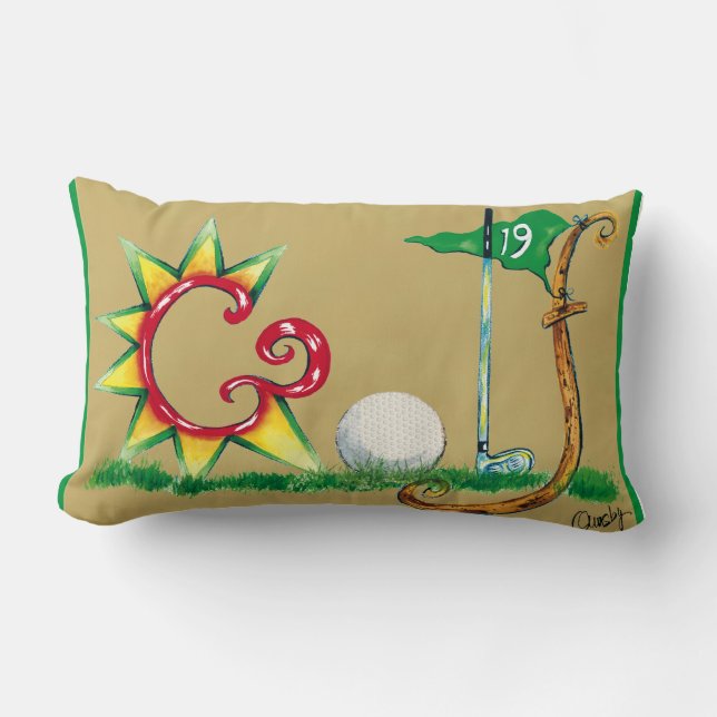 Golf-Kissen Lendenkissen (Vorderseite)