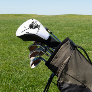 Golf-Kopfbedeckung mit wütender Katze Golf Headcover