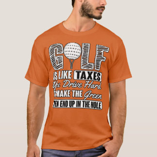 Golf-Kurtaxe T-Shirt