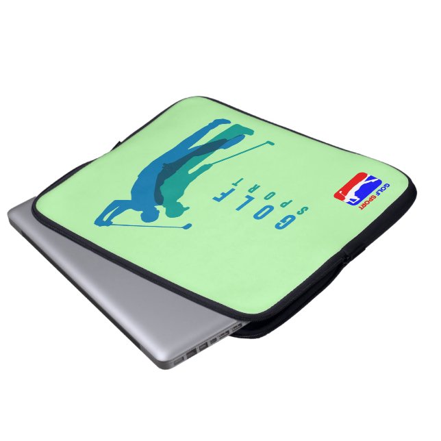 Golf | Laptop-Siebtasche 15" Laptopschutzhülle (Vorne Knopf)