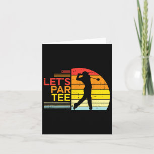 Golf Lasse Par T-Shirt Funny Golfing Golfer Vater Karte