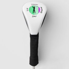 Golf leben, träumen, atmen headcover