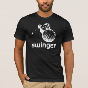 Golf-lebenslustiger Typ T-Shirt