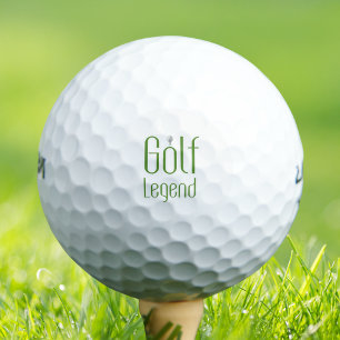 Golf légende balle de golf vintage