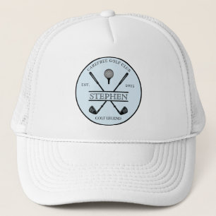 Golf Legende Club Name Kreuz Club Truckerkappe