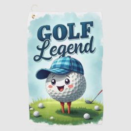 Golf Legende Golfhandtuch