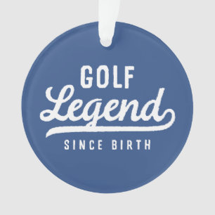 Golf Legende Seit der Geburt Funny Modern Vintag Ornament