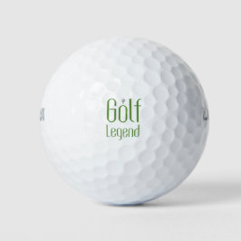 Golf-Legende Vintager Golfball