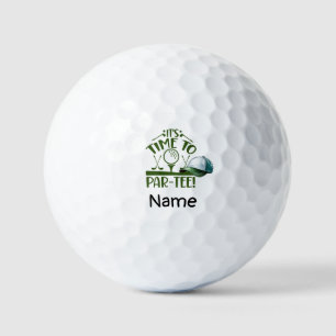 Golf Let's Par T-Shirt für Einladung Golfball