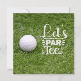 Golf Let's Par T-Shirt für Golfer Party