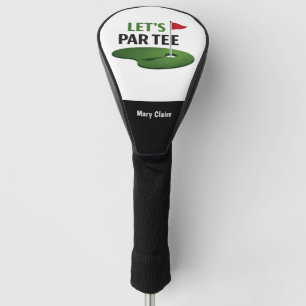 Golf Let's Par Tee für Golfer Headcover