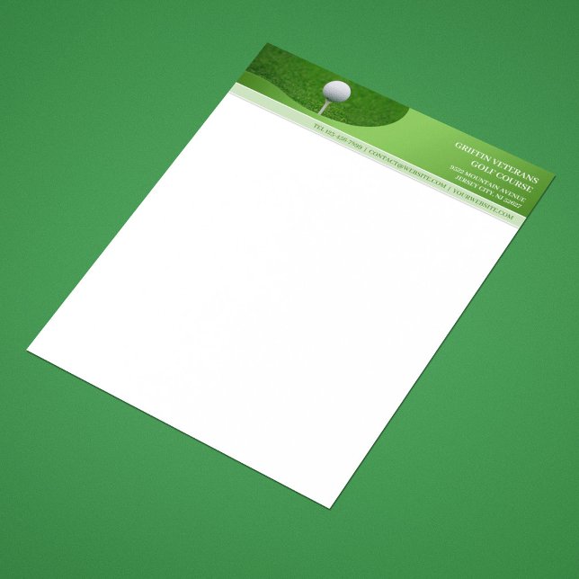 Golf Letterhead Briefbogen (Von Creator hochgeladen)