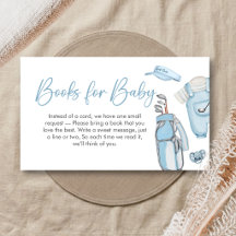 Golf Little Putter Baby Shower Bücher für Baby