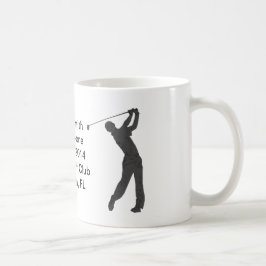 Golf Loch--ein im Gedenken kundengerecht Kaffeetasse