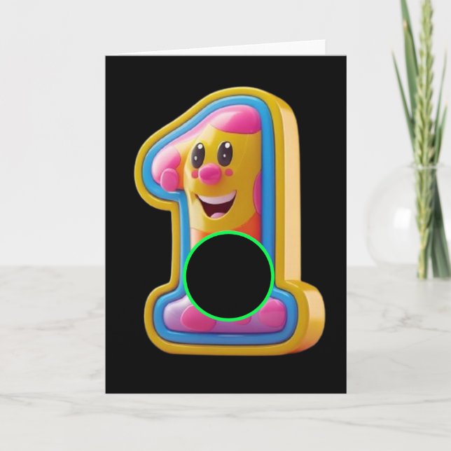 Golf. Loch in eins. Karte (Vorderseite)