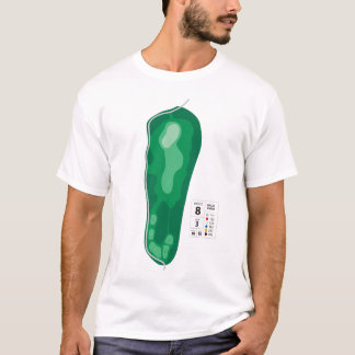 Golf Loch Nr. 8 T-Shirt