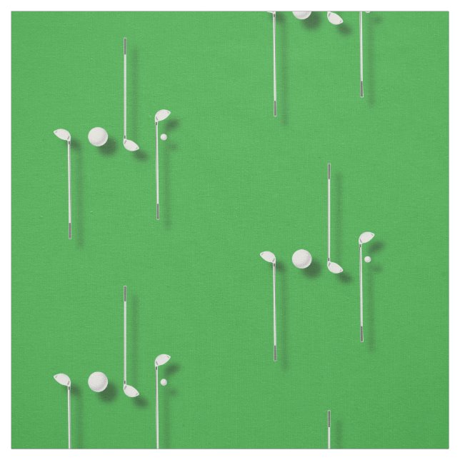 Golf-Logo mit Golfball schlägt Stoff (Muster)