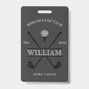 Golf Lover Cross Club Ausweis