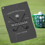 Golf Lover Cross Club Golfhandtuch<br><div class="desc">Erstellen Sie Ihr eigenes Golf Lover Cross Club Golf Handtuch! Personalisieren Sie dieses Design mit Ihrem eigenen Text. Sie können dieses Design weiter anpassen, indem Sie auf Wunsch die Schaltfläche "Details bearbeiten" auswählen.</div>