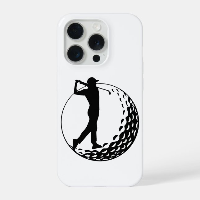 Golf Lover, Golfer  iPhone 15 Pro Hülle (Rückseite)